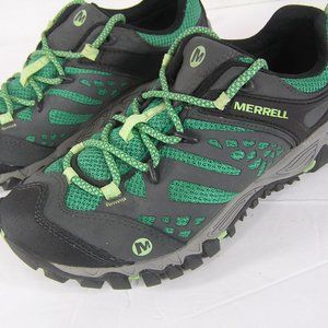 MERRELL Unify Hiking Trail Shoes Green Size 6.5